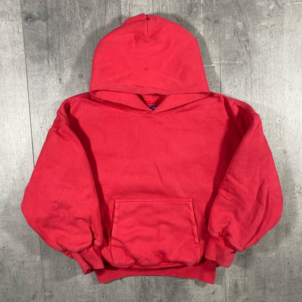 Yeezy Kids Red Pullover Hoodie